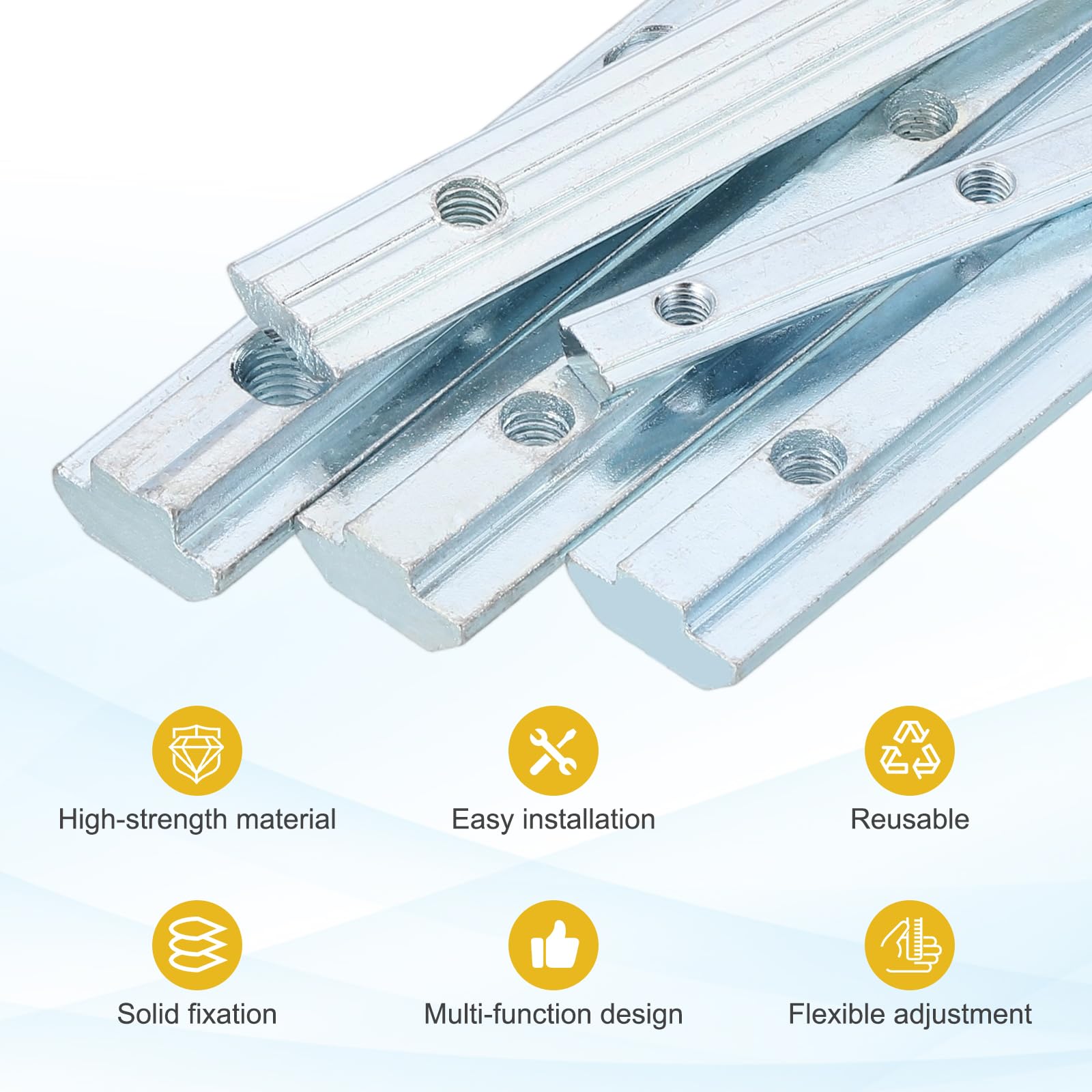 QUARKZMAN 4040 Straight Inner Connectors Connection Joint Bracket